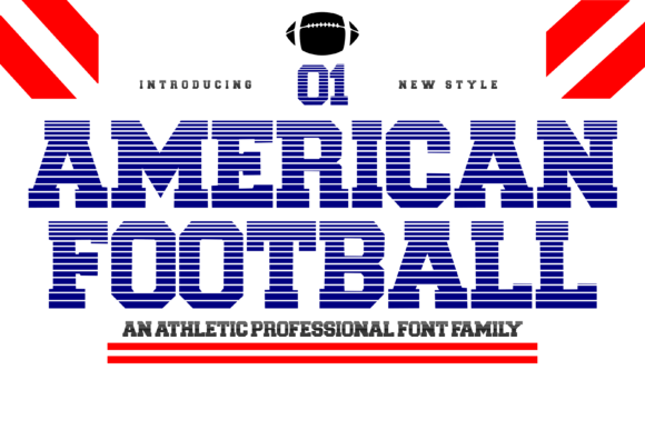 American Football 01 Font: A Friendly Display Typeface Review