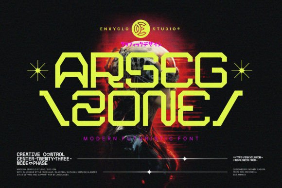 Arsegzone: A Designer’s Take on This Display Font