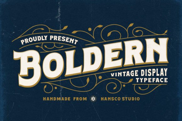 Boldern Font: Adding Vintage Charm to Web Layouts