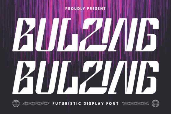 Bulzing Font: A Futuristic Typeface for Modern Brands
