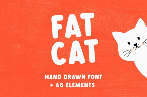 Fat Cat Font: Bold Display Typography for Web Design