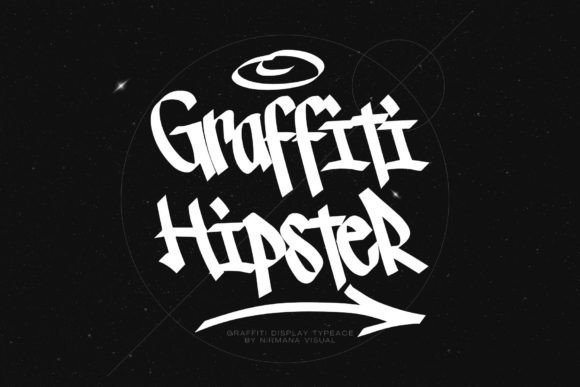 Graffiti Hipster Font: Bold Branding for Small Business