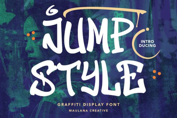 Jump Style Graffiti Font for Bold Digital Campaigns