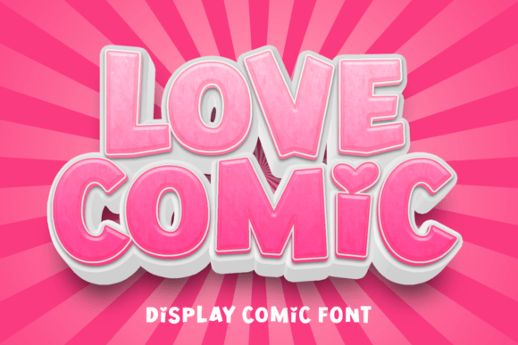 Love Comic Font: Boost Engagement in Digital Campaigns