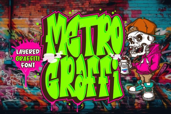 Metro Graffi Font: Adding Depth to Editorial Layouts