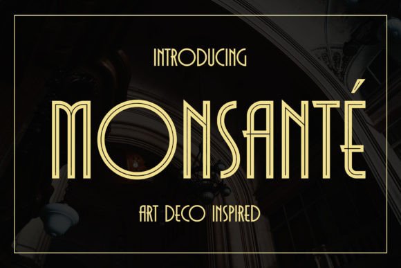 Monsante: A Designer’s Take on This Display Font