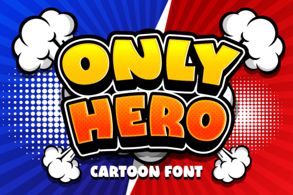 Only Hero Font: Bold Display Typography for Crafters