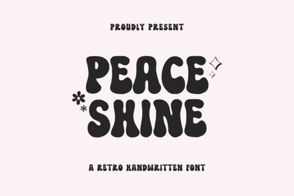 Peace Shine Font: Retro Typography for Campaigns