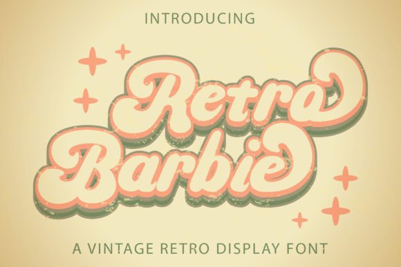 Retro Barbie Font Review for Web Design