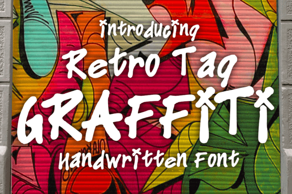 Retro Tag Graffiti Font: An Editorial Design Review