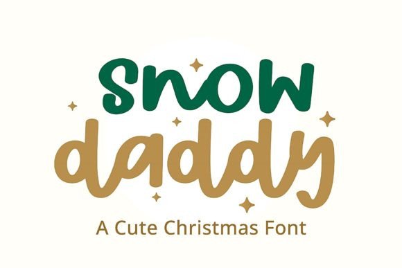 Snow Daddy Font: Adding Authentic Handwritten Charm to Branding