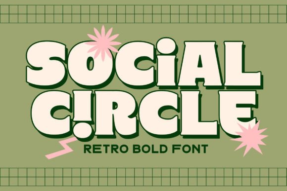 Social Circle Font: A Web Designer’s Retro Review