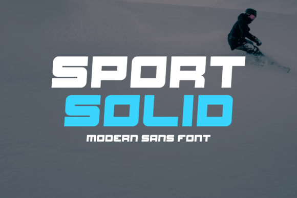 Sport Solid Font: A Display Typeface for Editorial Impact