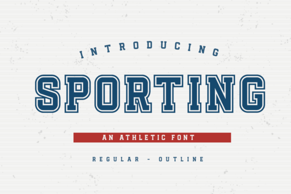 Sporting Font: Elevating Editorial Design with Athletic Display Type