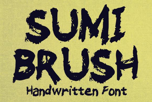 Sumi Brush Font: Elevating Small Business Branding
