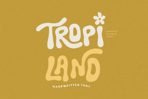 Tropi Land Font Review: A Display Typeface for Campaigns