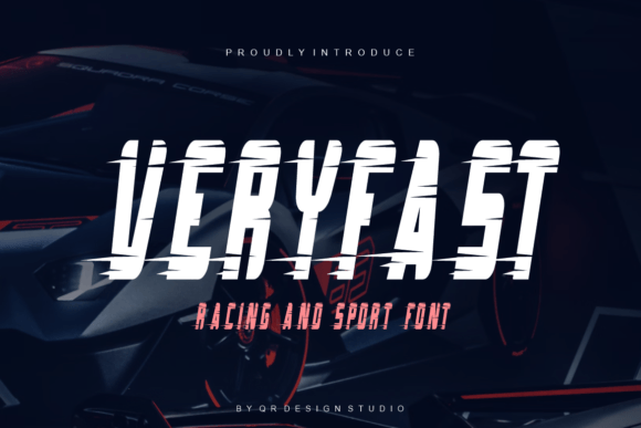 Veryfast Font: Quirky Display Type for Bold Campaigns