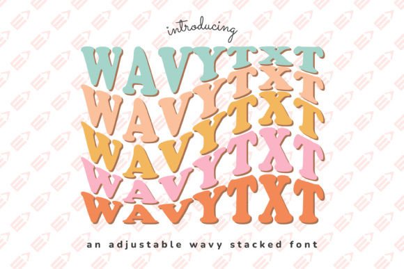 Wavytxt Font Review: A Designer’s Take on Stacked Type